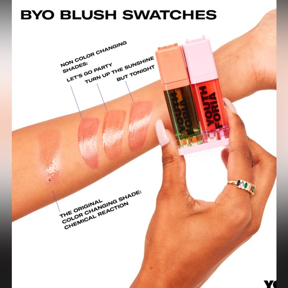 Sephora Other - NIB TikTok Famous SHARK TANK Youthforia BYO BLUSH Changing Blush Oil Youth Foria